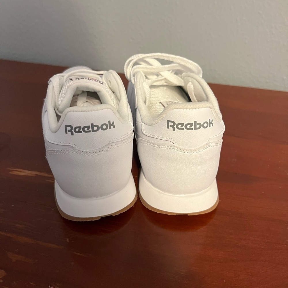 Reebok Classic White Leather Sneakers - Picture 5 of 5